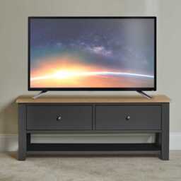Chatsworth Slate Grey TV Unit - thumbnail 6