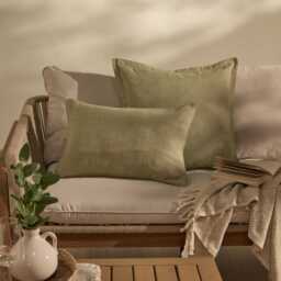 Ludlow 50x50cm Garden Cushion Cover - Sage Green - thumbnail 5