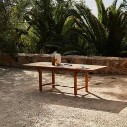 Aspen 8 Seater Wooden Extendable Garden Dining Set - thumbnail 2