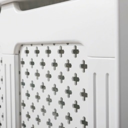 Edith Radiator Cover - White - Small - thumbnail 4