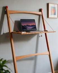 Leandesk Folding Sit-Stand Desk Original (860mm wide) - thumbnail 8