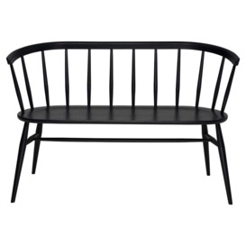 Ercol Heritage Dining Bench, Black