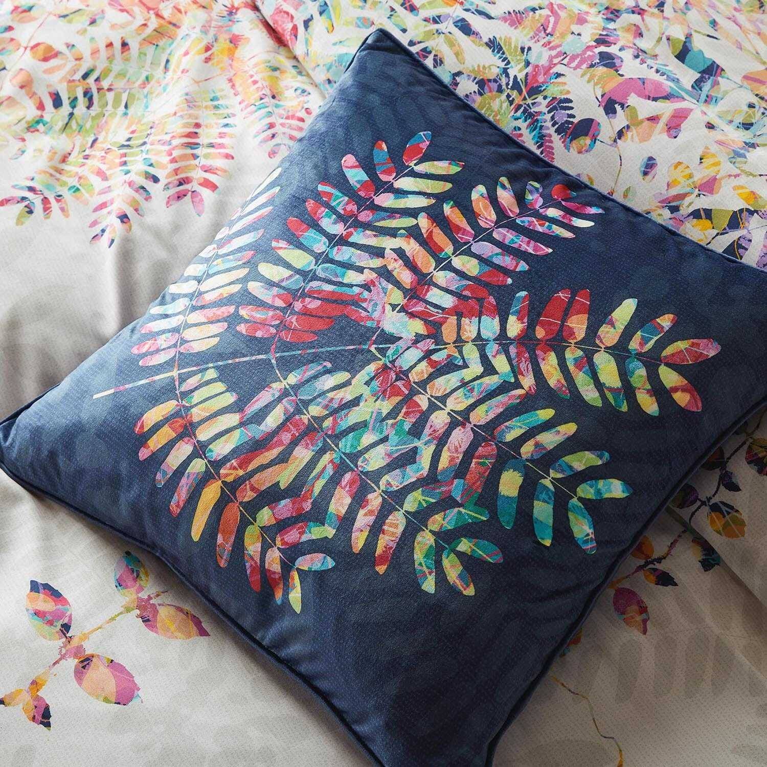 Clarissa Hulse Cascading Kaleidoscope Cushion, Rainbow - image 1