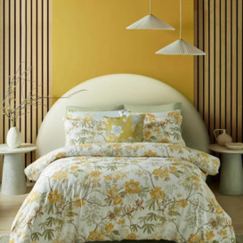 Graham & Brown Kimono Dreams Cushion, Yellow - thumbnail 2