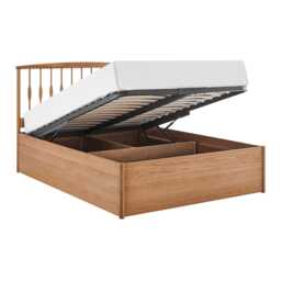 Casa Jasmine Ottoman Bed Frame, Double - thumbnail 3