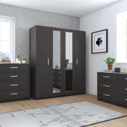 Casa London 3 Drawer Dressing Table - thumbnail 3