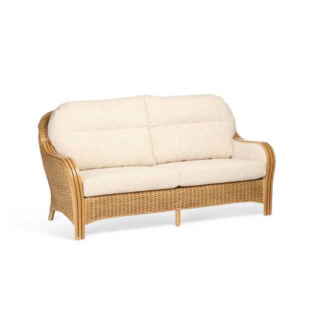Desser Centurion 3 Seater Cane Sofa - image 1