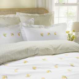 Sophie Allport Lemons Duvet Set, King, White - thumbnail 3