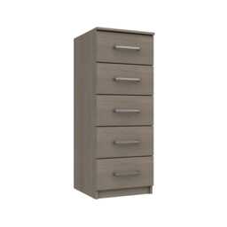 Casa Paris 5 Drawer Tall Chest of Drawers - thumbnail 2