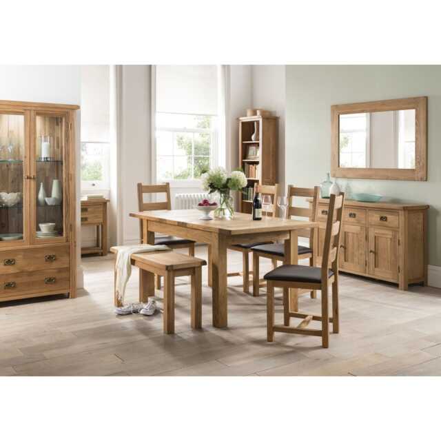 Casa Seville Extending Table & 4 Chairs Dining Set
