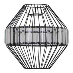 Casa Vienna Ceiling Shade, Black