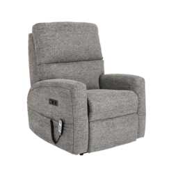 Celebrity Southwell Grande Power Fabric Recliner Armchair, Hessian Steel - thumbnail 2