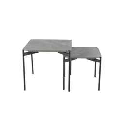Casa Rocco Nest of Tables, Grey - thumbnail 3