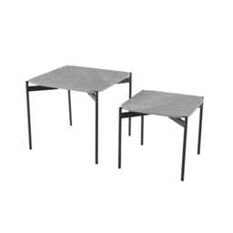 Casa Rocco Nest of Tables, Grey - thumbnail 2