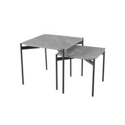 Casa Rocco Nest of Tables, Grey - thumbnail 1