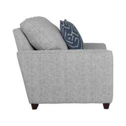 Casa Blaise Fabric Armchair, Metta Silver - thumbnail 3