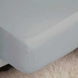 Belledorm Bamboo Extra Deep Fitted Sheet, Super King, Platinum - thumbnail 3