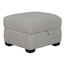 Casa Cara Fabric Storage Footstool, Milan Oyster - thumbnail 2