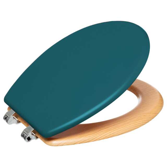 5five Modern Soft Close Toilet Seat, Petrol - image 1