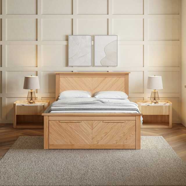 Casa Kalmia Ottoman Bed Frame, King - image 1