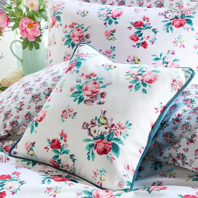 Cath Kidston Icon Floral Cushion, Multi - image 1