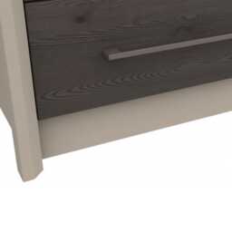 Casa Lyon 3 Drawer Chest, Anthracite - thumbnail 2