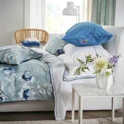 Designers Guild Manohari Delft Duvet Set, Super King, Delft Blue - thumbnail 4