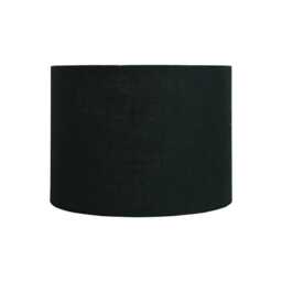 Casa Linen Lamp Shade, Medium, Black