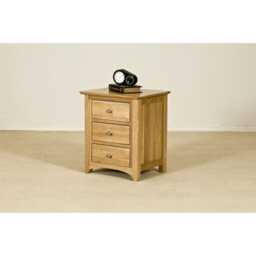 Casa Toulouse 3 Drawer Bedside Cabinet - thumbnail 1