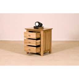 Casa Toulouse 3 Drawer Bedside Cabinet - thumbnail 4