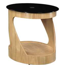 Jual San Marino Curve Z Side Table, Oak