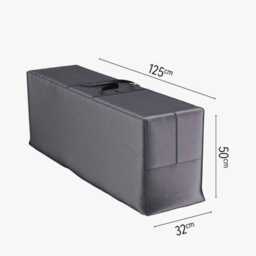 Aerocover Weather Resistant Garden Cushion Storage Bag, 125x32x50cm - thumbnail 1