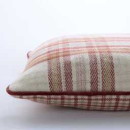 Laura Ashley Padbury Check Cushion, Olive - thumbnail 2