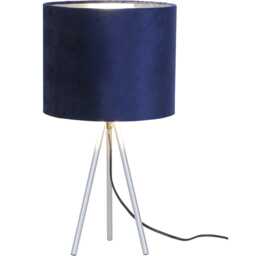 Casa London Tripod Table Lamp, Blue - thumbnail 2