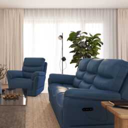 La-Z-Boy Anderson 2 Seater Fabric Sofa, Altara Charcoal - thumbnail 1