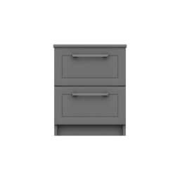 Casa Marseille 2 Drawer Bedside Cabinet - thumbnail 2