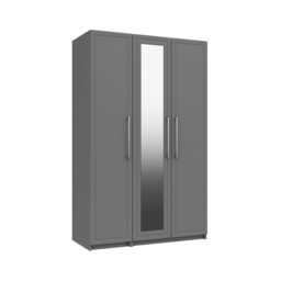 Casa Marseille 3 Door Wardrobe with Mirror - thumbnail 1