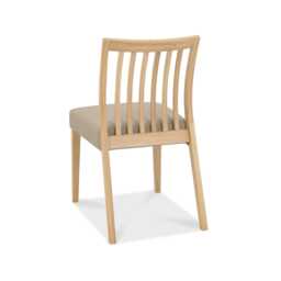 Casa Geneva Low Back Dining Chair, Grey - thumbnail 1