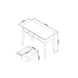 Casa Eva Dressing Table - thumbnail 3