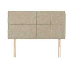 Sleepeezee Iris Strutted Headboard, Small Double