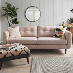 Orla Kiely Linden Fabric Snuggler Chair - thumbnail 4