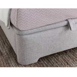 Casa Freddie Ottoman Bed Frame, Double, Marbella Grey - thumbnail 2