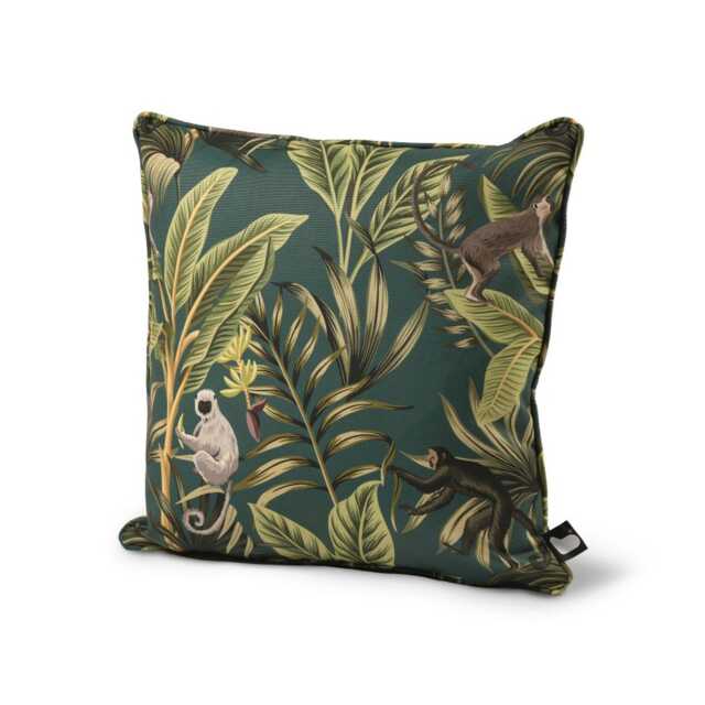 Extreme Lounging Weather Resistant Outdoor B-Cushion, 43x43cm, Monkey Graphic