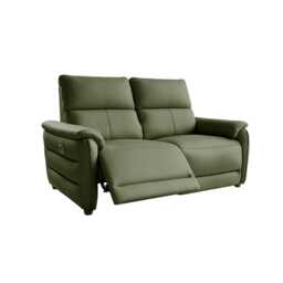 La-Z-Boy Watson 2 Seater Leather Power Recliner Sofa, Cheshire Sage - thumbnail 1