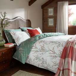 Laura Ashley Pussy Willow Duvet Set, Single, Fern Green - thumbnail 2