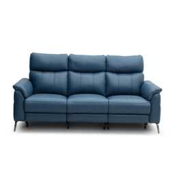 Casa Camilla 3 Seater Double Power Recliner Leather Sofa - thumbnail 2