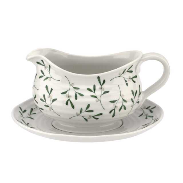 Sophie Conran Mistletoe Sauce Boat & Stand - image 1