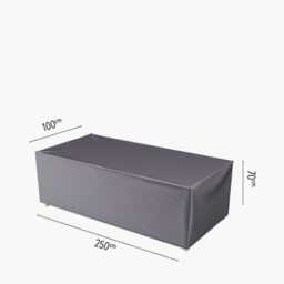 Aerocover Weather Resistant Outdoor Sun Lounger Covers, 250x100x70cm - thumbnail 1
