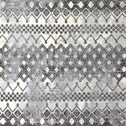 Frith Rugs Grace Collection Rug, 290cm x 200cm, Black & White Patterned