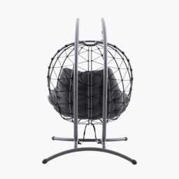 Pacific Lifestyle Lyon Double Garden Hanging Egg Chair, 2 Seater, Grey - thumbnail 3